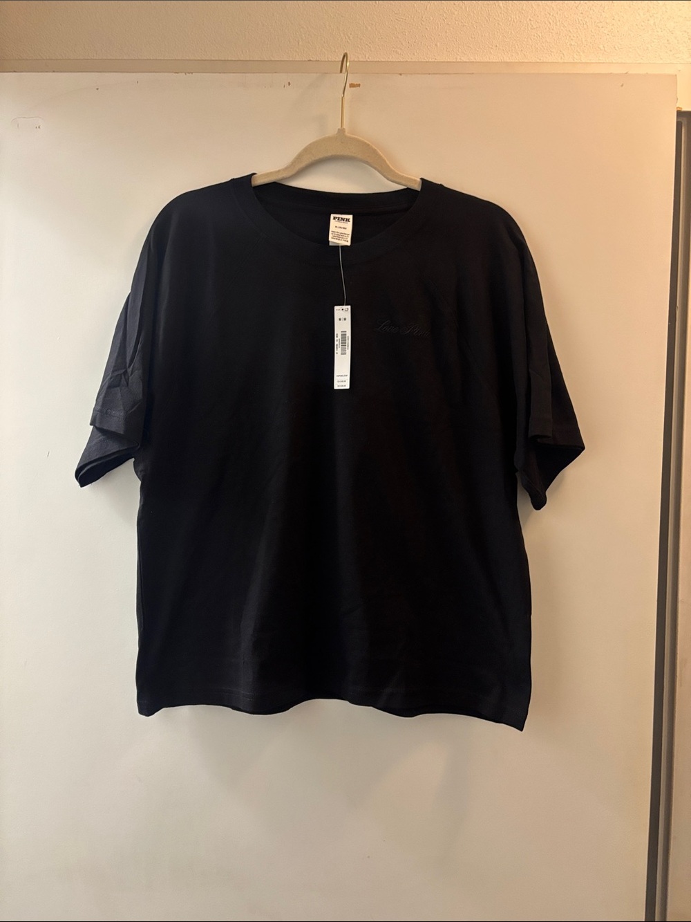 PINK Victoria's Secret Short-Sleeve Crewneck Tee